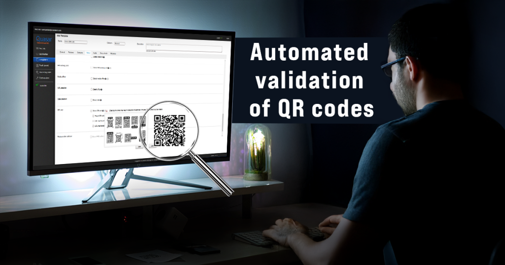 Automated validation of QR codes